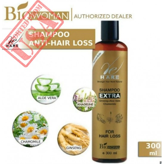 Bio Woman Hair Shampoo Extra Ginseng Prevent Dandruff 300ml
