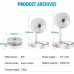 Portable Desk Fan,Foldable Fan Pedestal Stand Floor Fan Adjustable Height