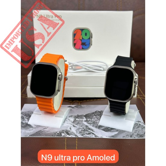 HW9 Ultra Max Amoled Screen Smart Watch