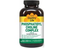 Country Life Phosphatidyl Choline Complex, 1200 mg, 200-Softgels