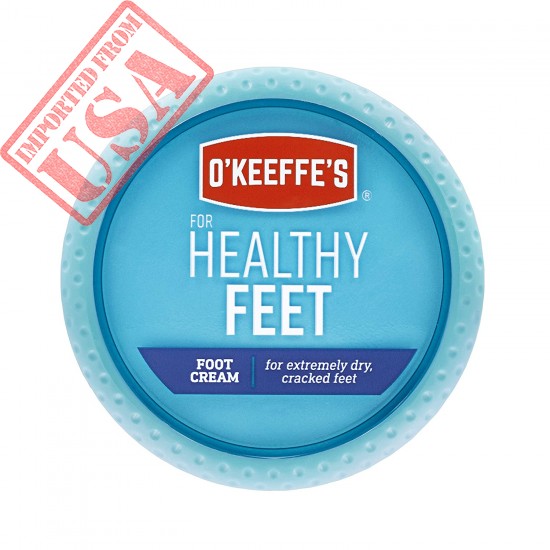 O'Keeffe's K0320001 for Healthy Feet Foot Cream, 3.2 oz, Jar