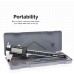 Neiko 01407A Electronic Digital Caliper Stainless Steel Body with Large LCD Screen | 0 - 6 Inches | Inch/Fractions/Millimeter Conversion,Silver/Black