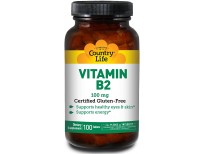 Country Life Vitamin B-2 100 Mg, 100-Count