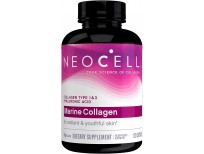 Neocell Marine Collagen, 120ct Collagen Pills with Hyaluronic Acid, Vitamin C, Magnesium, B6, B12, Zinc, and Protein, Non-GMO, Paleo Friendly, Gluten Free, Hydrates Skin (Packaging May Vary)