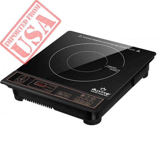 Duxtop 1800W Portable Induction Cooktop Countertop Burner, Gold 8100MC/BT-180G3