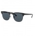 Ray-Ban Rb3716 Clubmaster Metal Square Sunglasses