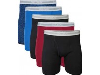 Gildan Men's Regular Leg Boxer Briefs, Multipack