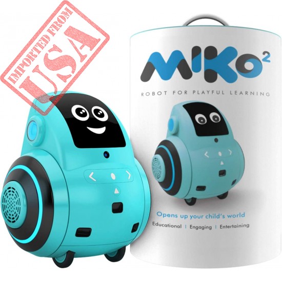 Miko 2: Playful Learning STEM Robot | Programmable + Voice Activated AI Tutor + Autonomous + Educational Games | 30+ Free Apps | Best Birthday Gift for 5 6 7 8 9 Boys and Girls