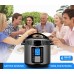 Mueller 6 Quart Pressure Cooker 10 in 1, Cook 2 Dishes at Once, Tempered Glass Lid incl, Saute,  Slow Cooker, Rice Cooker, Yogurt Maker and Much More