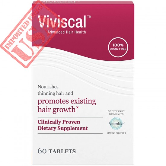 Viviscal Hair growth supplement for women, 60 Count