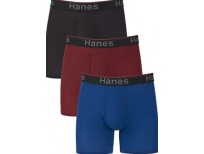 Hanes Men's Comfort Flex Fit Total Support Pouch 3-Pack, Available in Regular and Long Leg