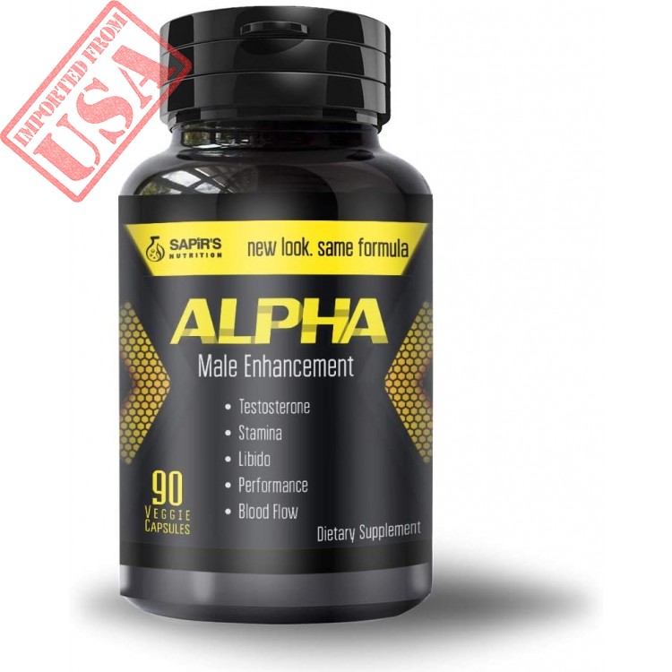 Alpha Ultimate Male Support for Endurance, 2 inch in 60 Days ...