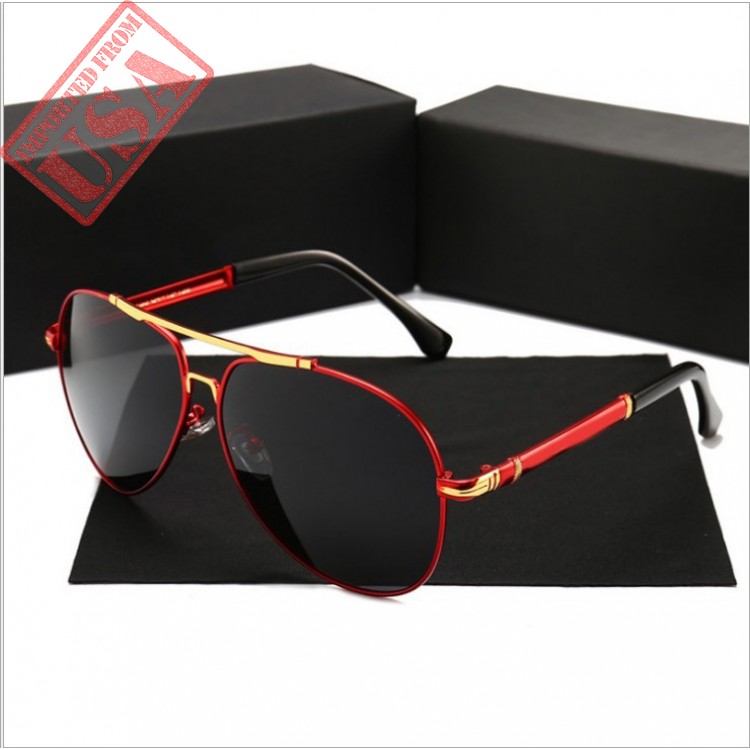 Classic High End Sunglasses Polarized Men Driving Sun Glasses For Brand Design Mirror Eyewear Male