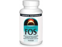 Source Naturals FOS POWDER Dietary Supplement, Fructooligosaccharides Probiotic Enhancer - 100 Grams