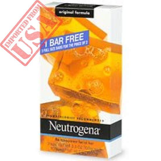 Neutrogena Transparent Facial Bar Bonus Pack, Original Formula