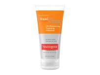 Neutrogena Rapid Clear Oil-Eliminating Foaming Facial Cleanser For Oily and Acne-Prone Skin, Removes Pore-Clogging Dirt and Controls Shine, Oil-Free and Non-Comedogenic