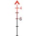 Trijicon ACOG 4 X 32 Scope Dual Illuminated Chevron .223 Ballistic Reticle, Red