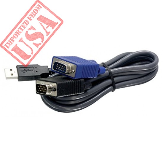 High Quality Trendnet Usb Vga Combo Kvm Male To Male Cable Sale In Pakistan