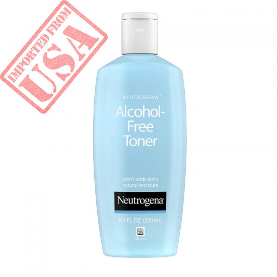 Neutrogena Oil- and Alcohol-Free Facial Toner, Hypoallergenic Skin-Purifying Face Toner to Cleanse, Recondition and Purify Skin, Non-Comedogenic, Quick-Absorbing