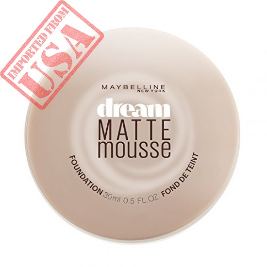 Maybelline Dream Matte Mousse Foundation, Porcelain Ivory, 0.64 fl. oz.