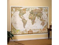 Buy Mural World Map Type: Executive imported from USA Sale online in Pakistan