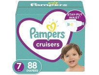 Diapers Size 7, 88 Count - Pampers Cruisers Disposable Baby Diapers, ONE MONTH SUPPLY (Packaging May Vary)