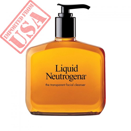 Liquid Neutrogena Fragrance-Free Gentle Facial Cleanser with Glycerin, Hypoallergenic & Oil-Free Mild Face Wash