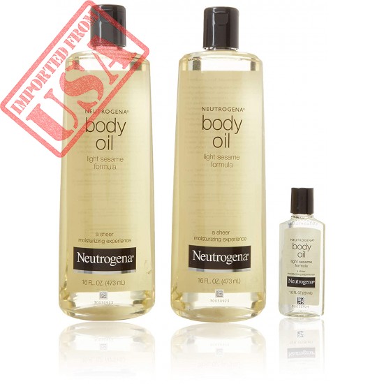 Neutrogena Body Oil Light Sesame Formula Sesame Oil