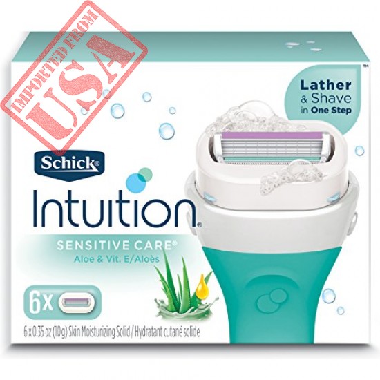 Buy Schick Intuition Sensitive Care Moisturizing Razor Blade Refills for Women Online in Pakistan