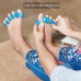 YogaToes GEMS: Gel Toe Stretcher & Separator - Instant Therapeutic Relief For Feet. Fight Bunions, Hammer Toes & More!