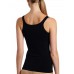 SASSYBAX Tummy Tuck Tank, Black, Small