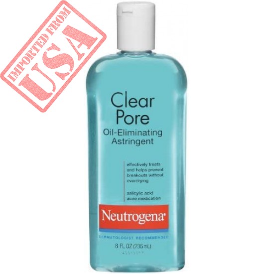 Neutrogena Clear Pore Oil-Eliminating Astringent with Salicylic Acid, Pore Clearing Treatment for Acne-Prone Skin