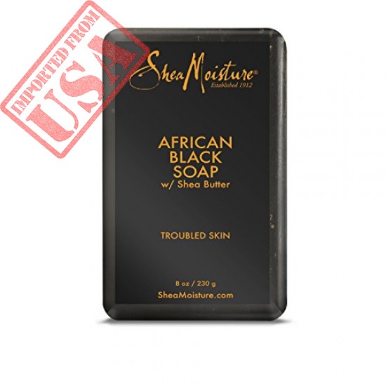 Buy Shea Moisture African Black Soap with Shea Butter sale in Pakistan