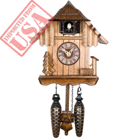 High Quality Adolf Herr Quartz Cuckoo Clock - The Log House AH 22 QM Sale in Pakistan