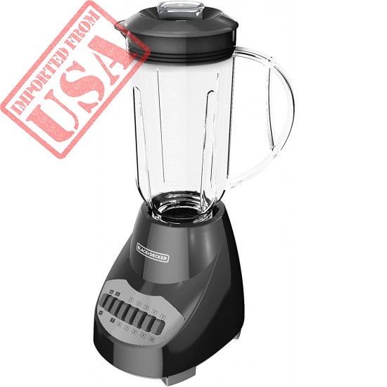 BLACK+DECKER Crush Master 10-Speed Blender, Black, BL2010BP