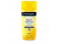 Neutrogena Beach Defense Water Resistant Sunscreen Body Lotion with Broad Spectrum SPF 70, Oil-Free and Fast-Absorbing