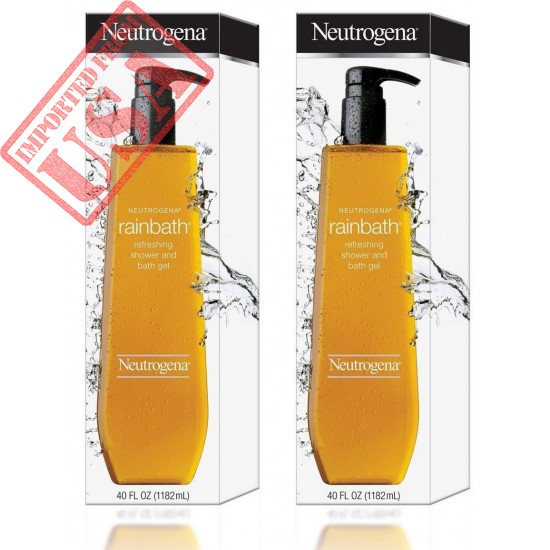 2 Neutrogena Rainbath Refreshing Shower and Bath Gel 40 Oz Bottle