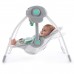 Bright Starts Whimsical Wild Portable Compact Automatic Swing with Melodies