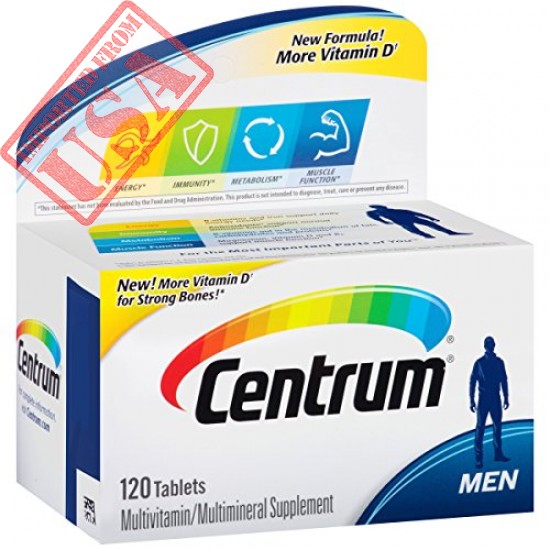 Buy American Centrum Men Multivitamin D3 Multiminerals Supplement Tablet in Pakistan