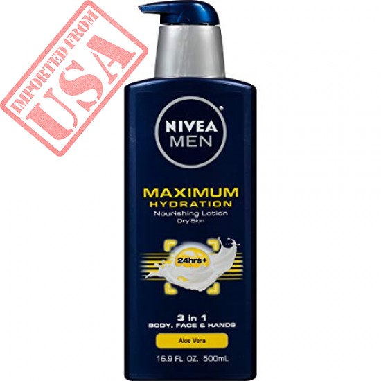 Nivea Men Maximum Hydration 3 In 1 Nourishing Lotion Shop Online In Pakistan