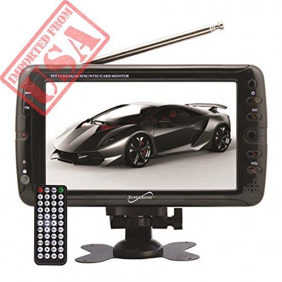 Buy SuperSonic Portable Widescreen LCD Display with Digital TV Tuner Online in Pakistan