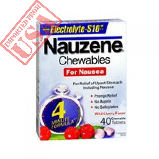 Nauzene Chew Tabs Size 40ct