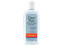 Neutrogena Clear Pore Oil-Eliminating Facial Astringent with 2% Salicylic Acid Acne Medication and Witch Hazel, Pore Clearing Treatment for Acne-Prone Skin, Helps Control Shine