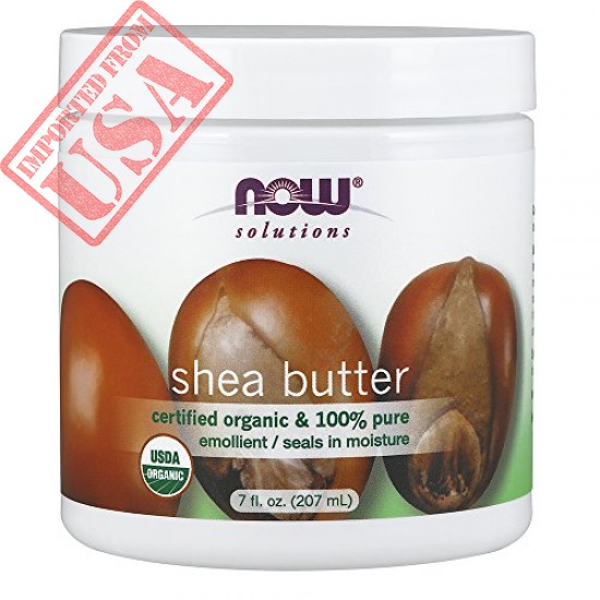 Buy NOW Solutions Organic Shea Butter imported from USA. Sale in Pakistan