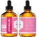 Jojoba Oil by Leven Rose, Pure Cold Pressed Natural Unrefined Moisturizer for Skin Hair and Nails 4 oz (Jojoba)