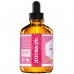 Jojoba Oil by Leven Rose, Pure Cold Pressed Natural Unrefined Moisturizer for Skin Hair and Nails 4 oz (Jojoba)