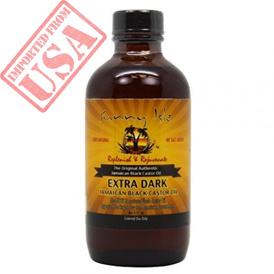 Original Sunny Isle Jamaican Black Castor Oil Extra Dark Made In USA