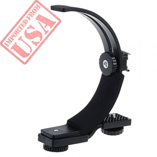 Fotga C-shape Hot Shoe Flash Bracket for Continuous LED Photo Sale online in Pakistan