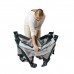 Graco Pack and Play On the Go Playard | Includes Full-Size Infant Bassinet, Push Button Compact Fold, Stratus