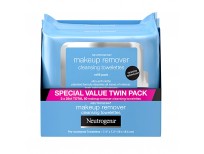 Neutrogena Makeup Remover Cleansing Face Wipes, Daily Cleansing Facial Towelettes to Remove Waterproof Makeup and Mascara, Alcohol-Free, Value Twin Pack, 25 Count, 2 Pack